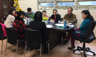 心理健康教育與咨詢中心全體教師會(huì)議 以技術(shù)服務(wù)推動(dòng)專業(yè)發(fā)展